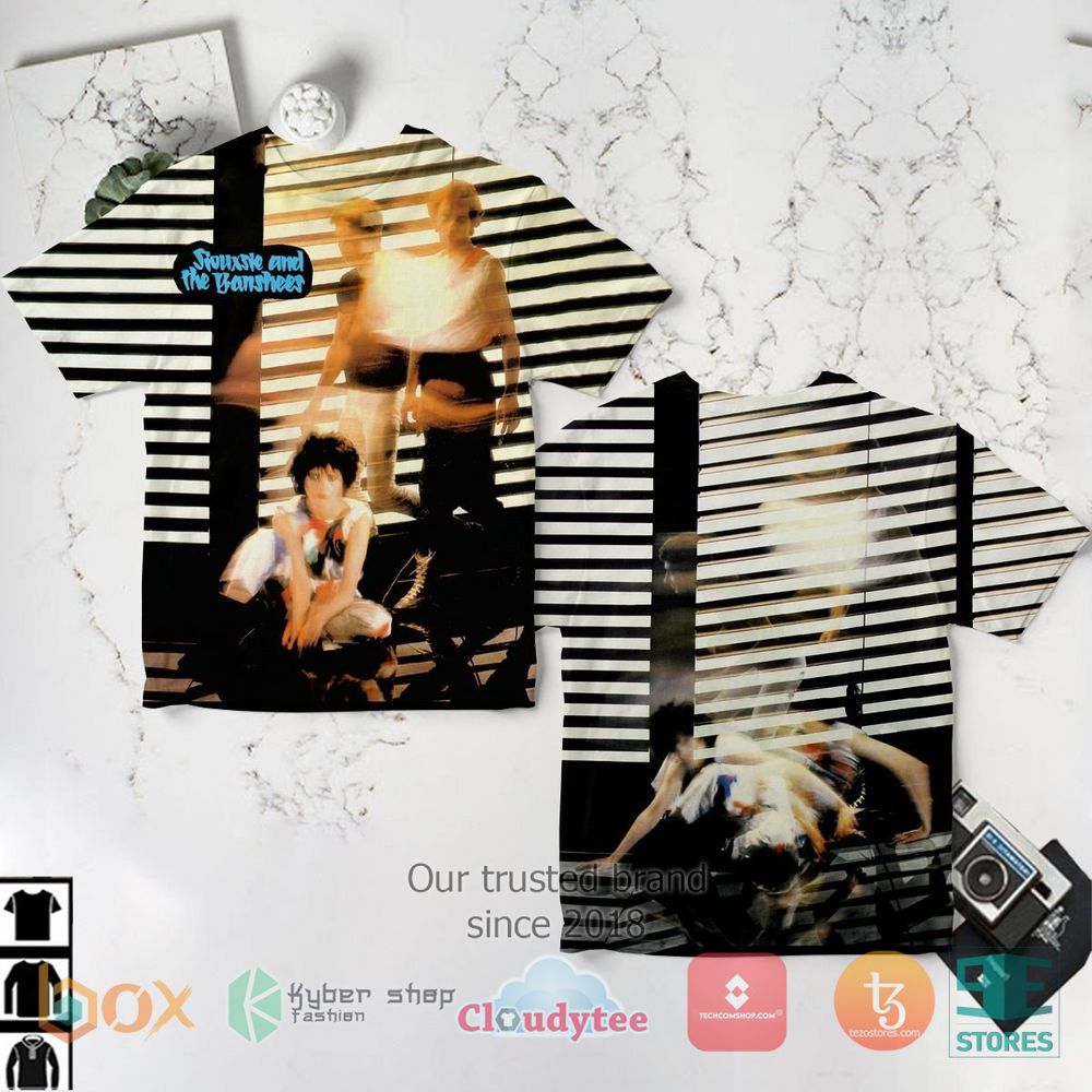 HOT Siouxsie and the Banshees Kaleidoscope T-Shirt 3