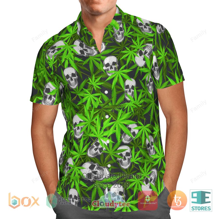 BEST Skull Cannabis Hawaii Shirt 9