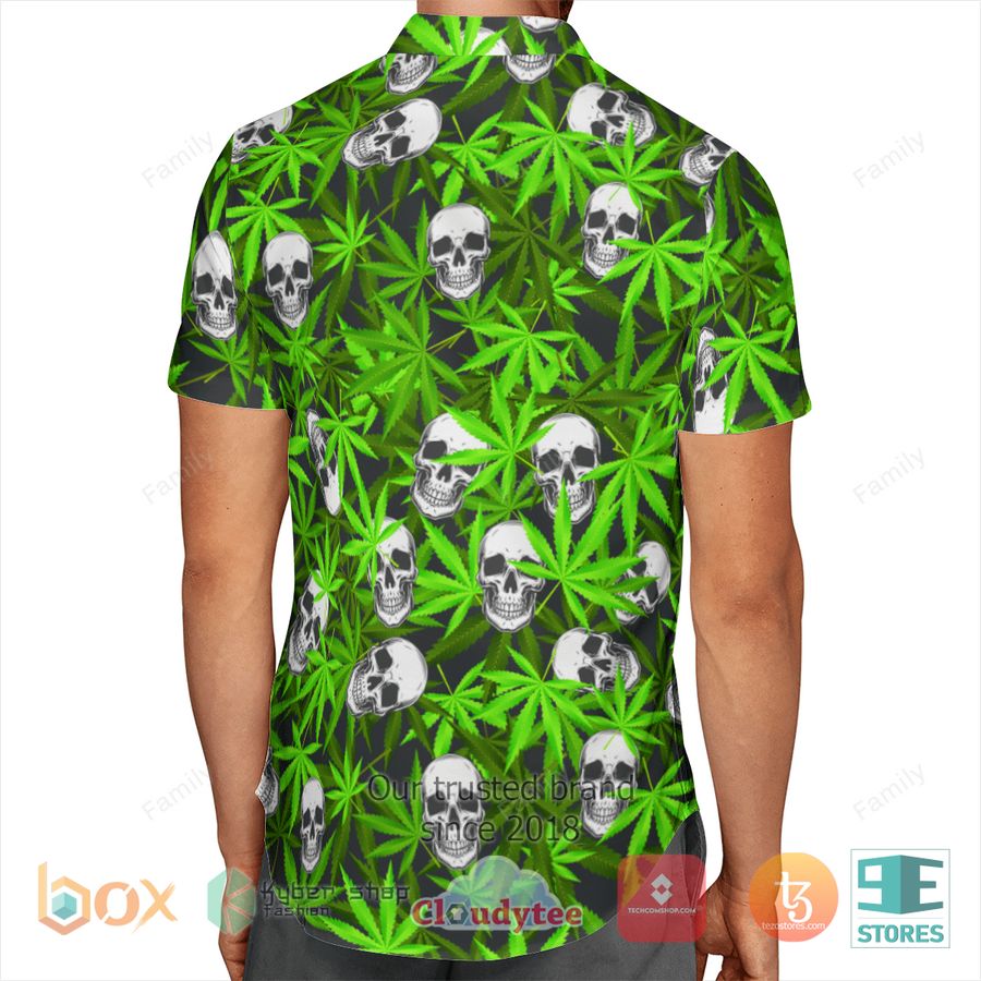 BEST Skull Cannabis Hawaii Shirt 2