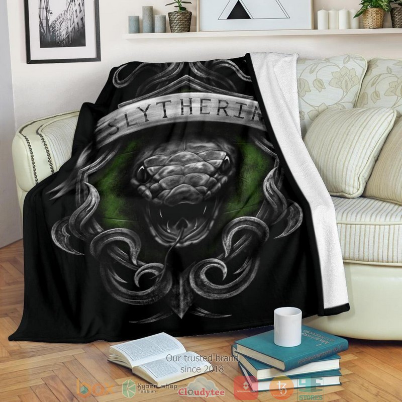 HOT Slytherin Badge Harry Potter Blanket 9