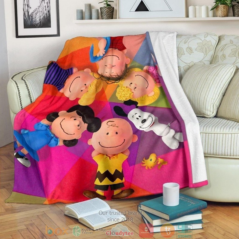 HOT Snoopy Friends Blanket 8