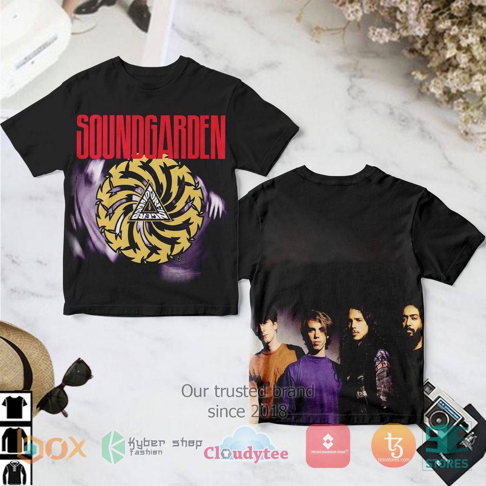 HOT Soundgarden Badmotorfinger Album 3D Shirt 2