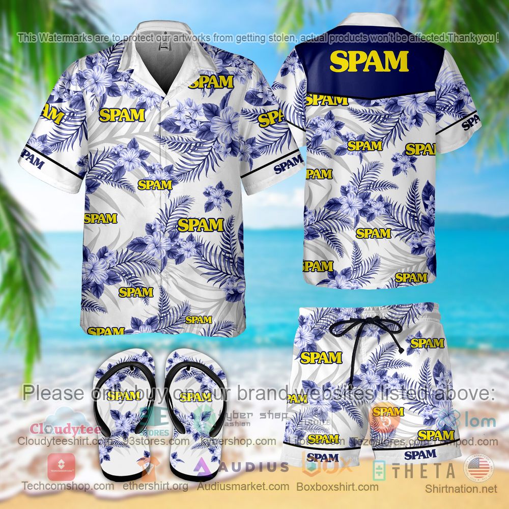 BEST Spam Hawaiian Shirt, Short 3