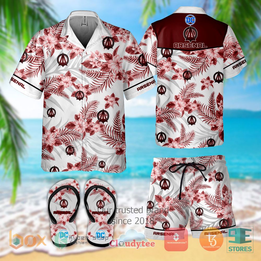 HOT Speedy Arsenal Hawaiian Shirt, Short 3