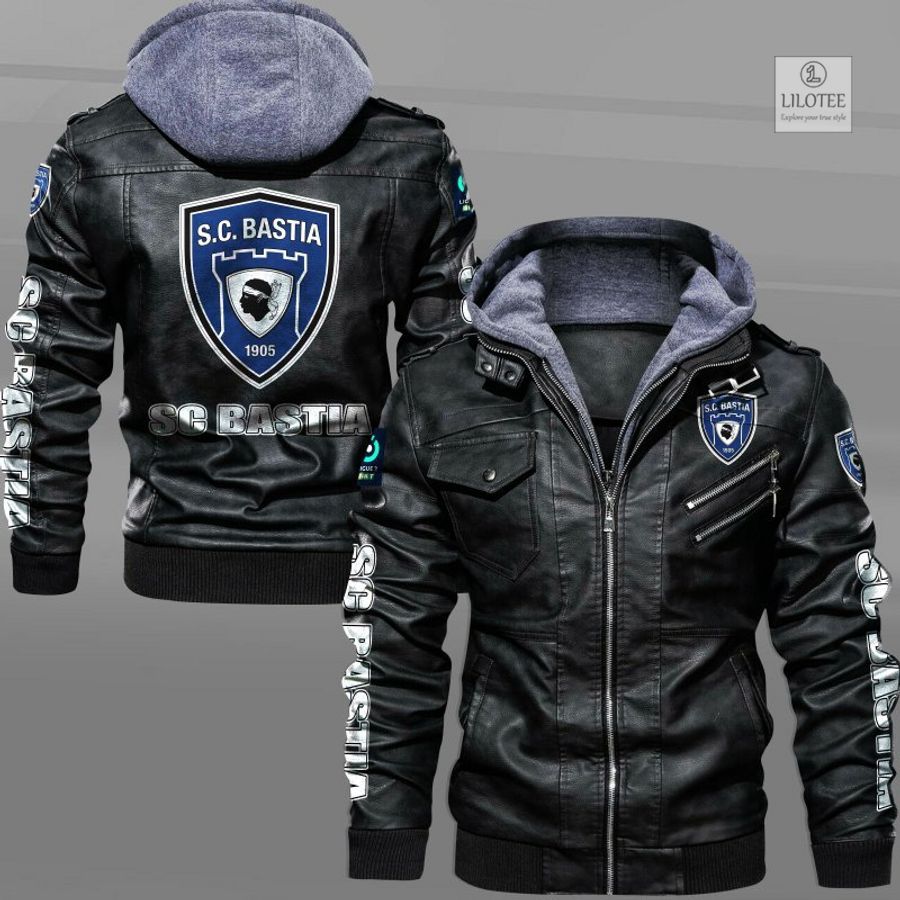BEST Sporting Club di Bastia Leather Jacket 5