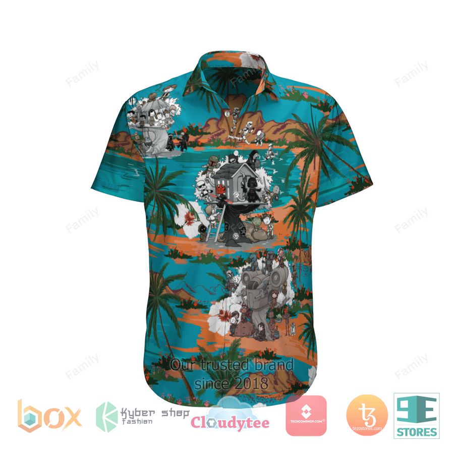 BEST Star Wars Funny island Hawaii Shirt 7