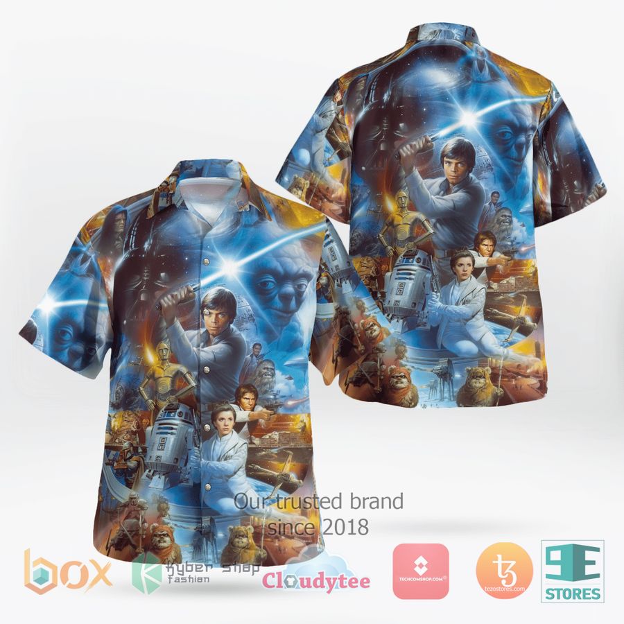 BEST Star Wars Han Solo Hawaii Shirt 9