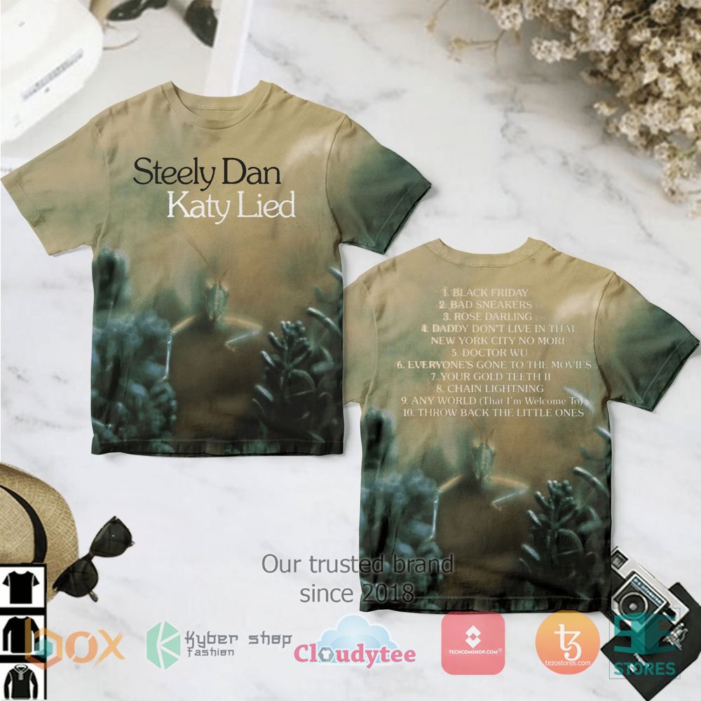 HOT Steely Dan Katy Lied 3D over printed Shirt 3
