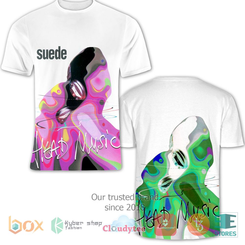 BEST Suede Head Music 3D Shirt 3