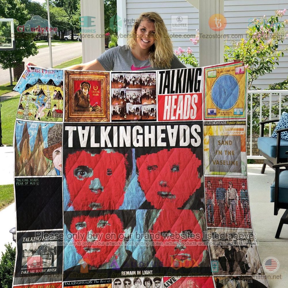 NEW Talking Heads Remain in Light Quilt 5
