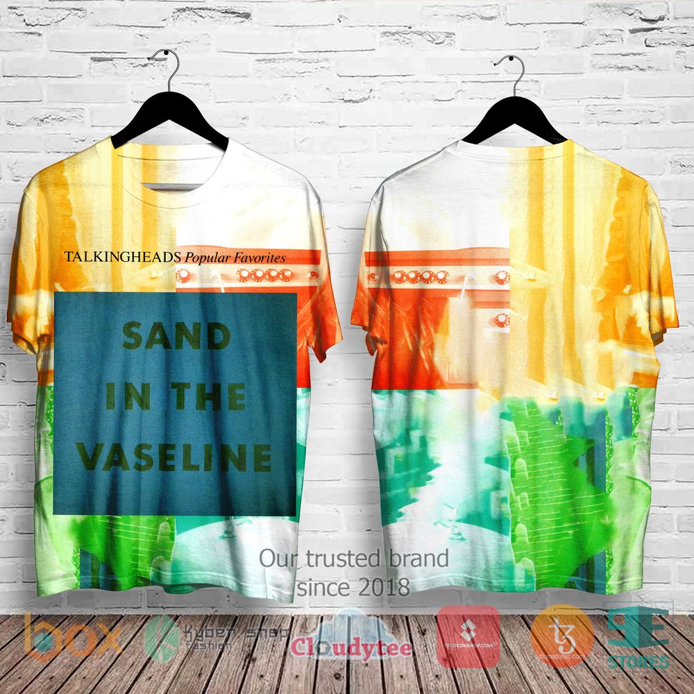 BEST Talking Heads Sand in the Vaseline Popular Favorites 3D Shirt 3