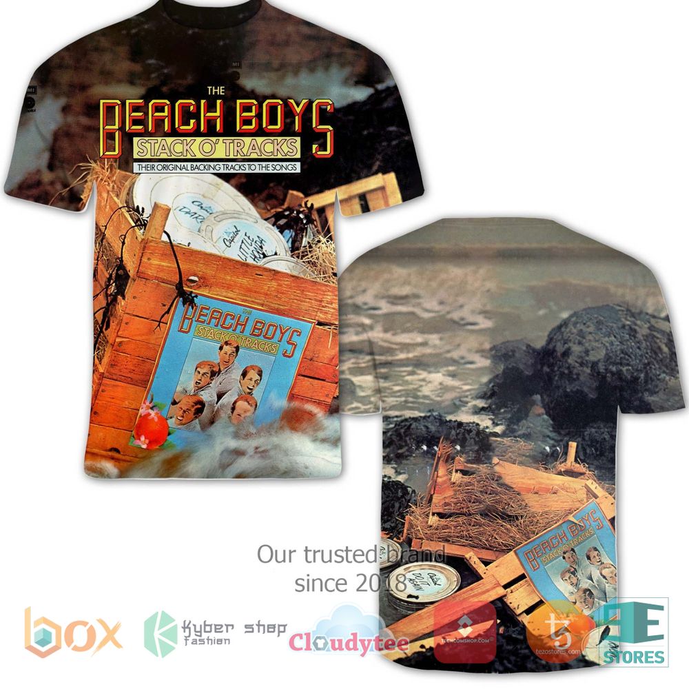 HOT The Beach Boys Album 3D Shirt 3