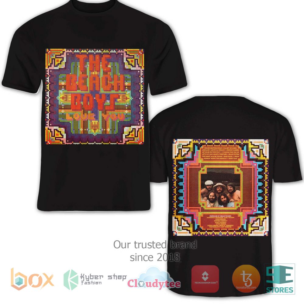HOT The Beach Boys Love You Album 3D Shirt 3
