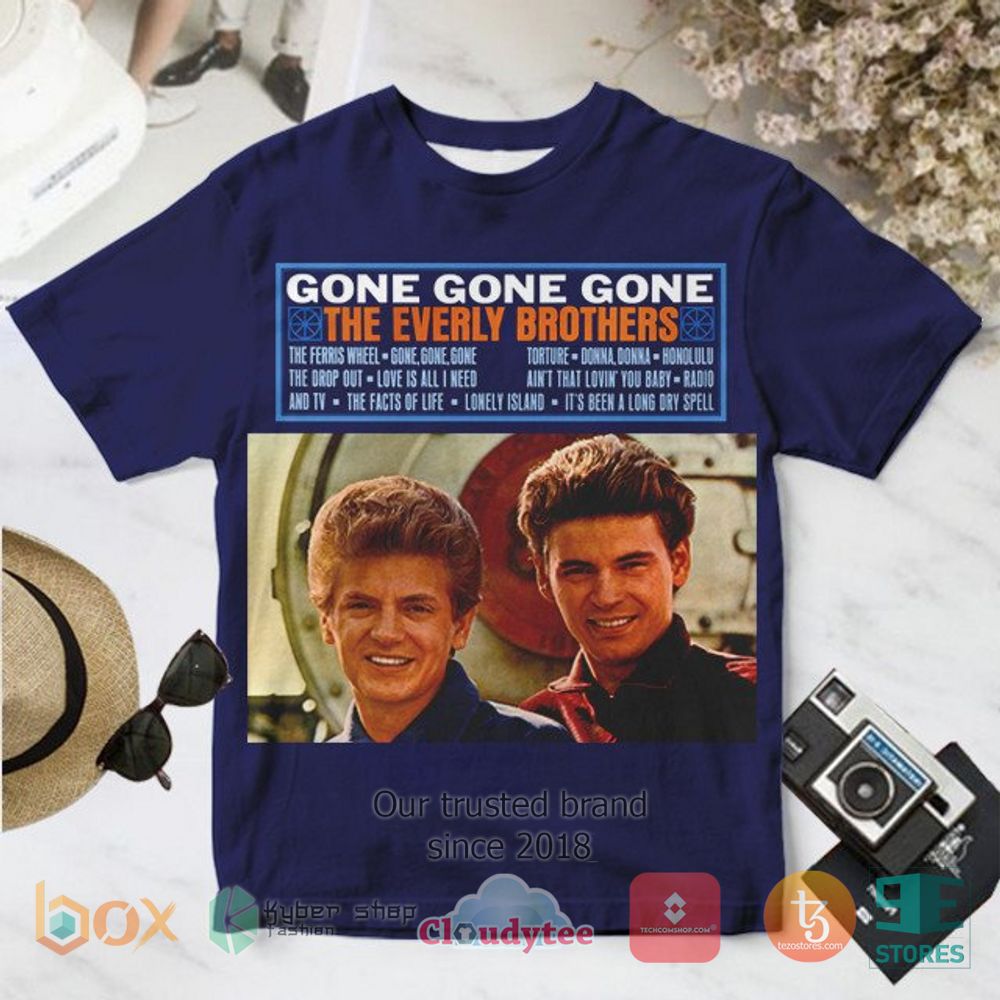 BEST The Everly Brothers Gone 3D Shirt 3