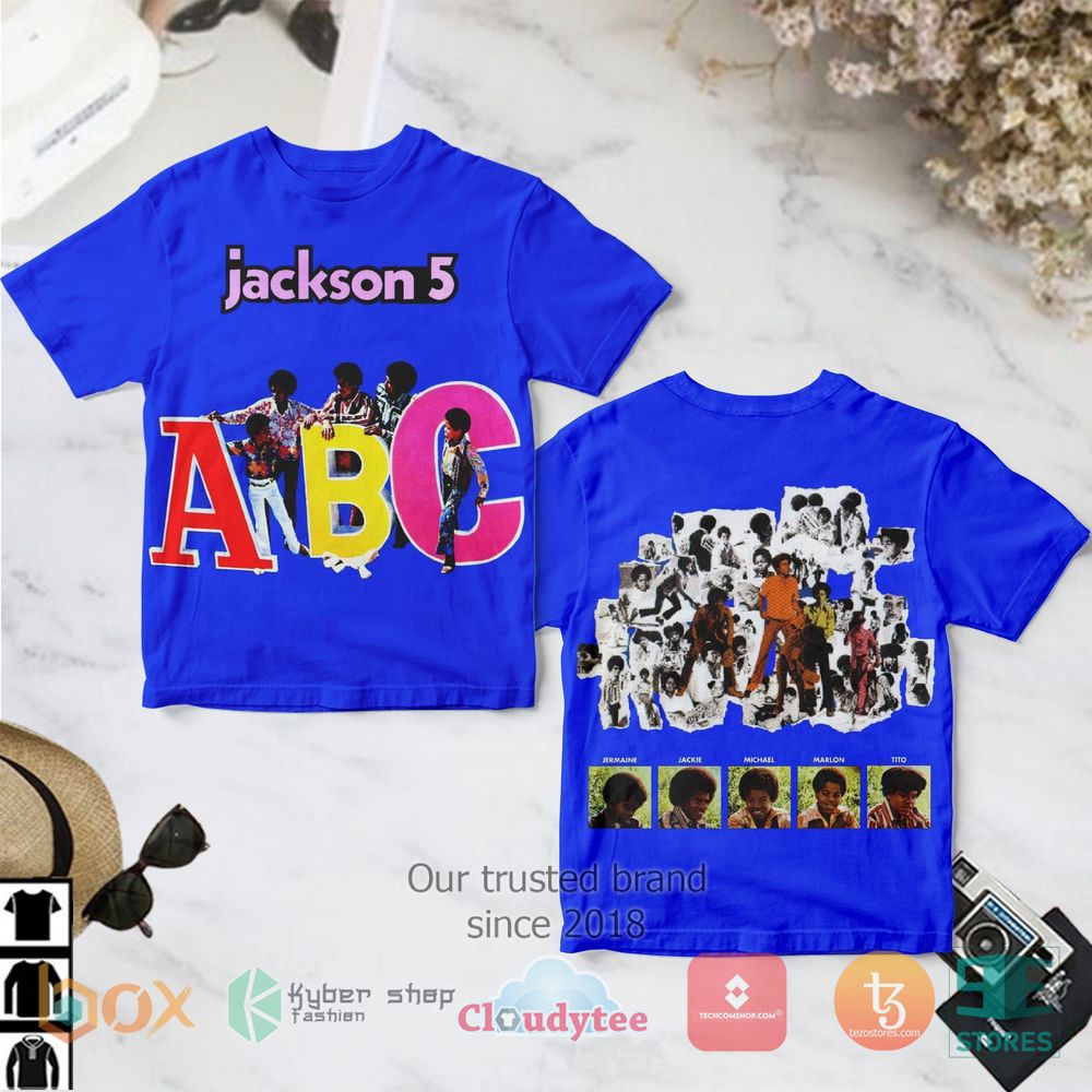 HOT The Jackson 5 ABC 3D over printed Shirt 2