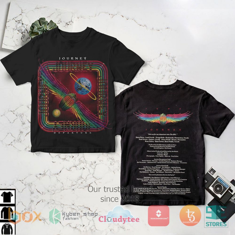 HOT The Journey Tribute Band Departure T-Shirt 2