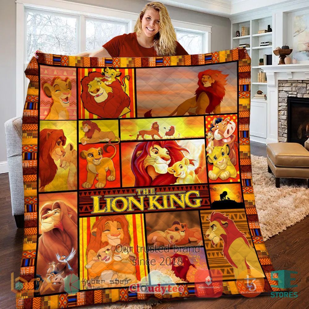 HOT The Lion King Quilt 9