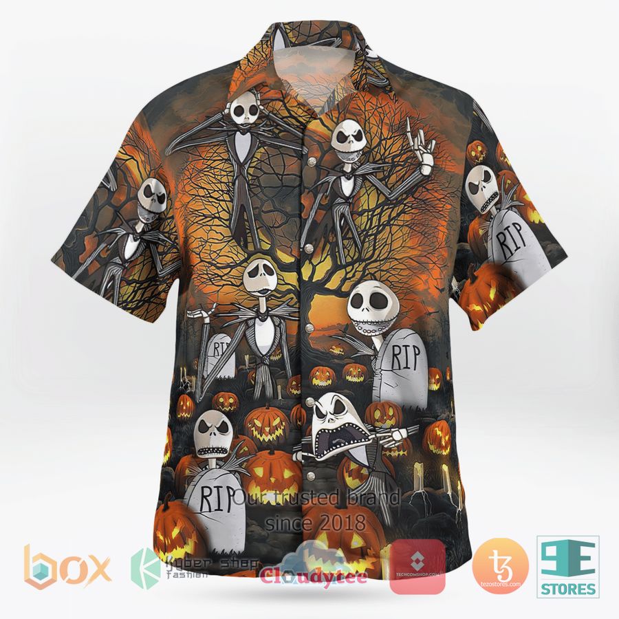 BEST The Nightmare Halloween RIP Pumpkin Hawaii Shirt 14