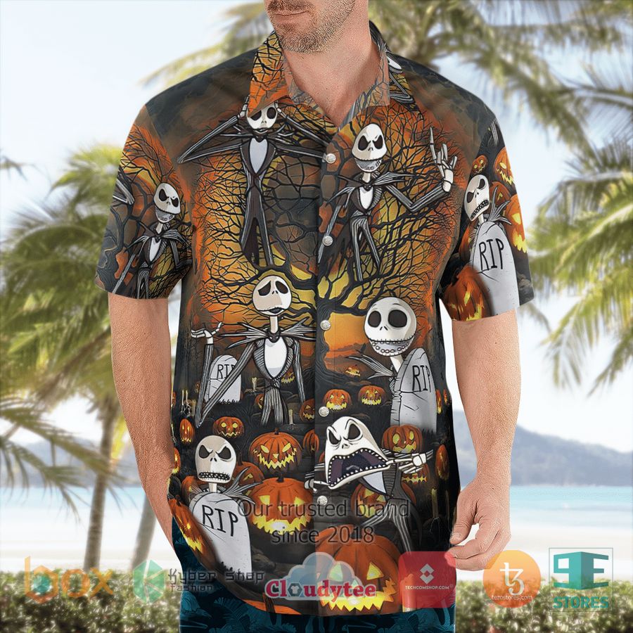 BEST The Nightmare Halloween RIP Pumpkin Hawaii Shirt 6