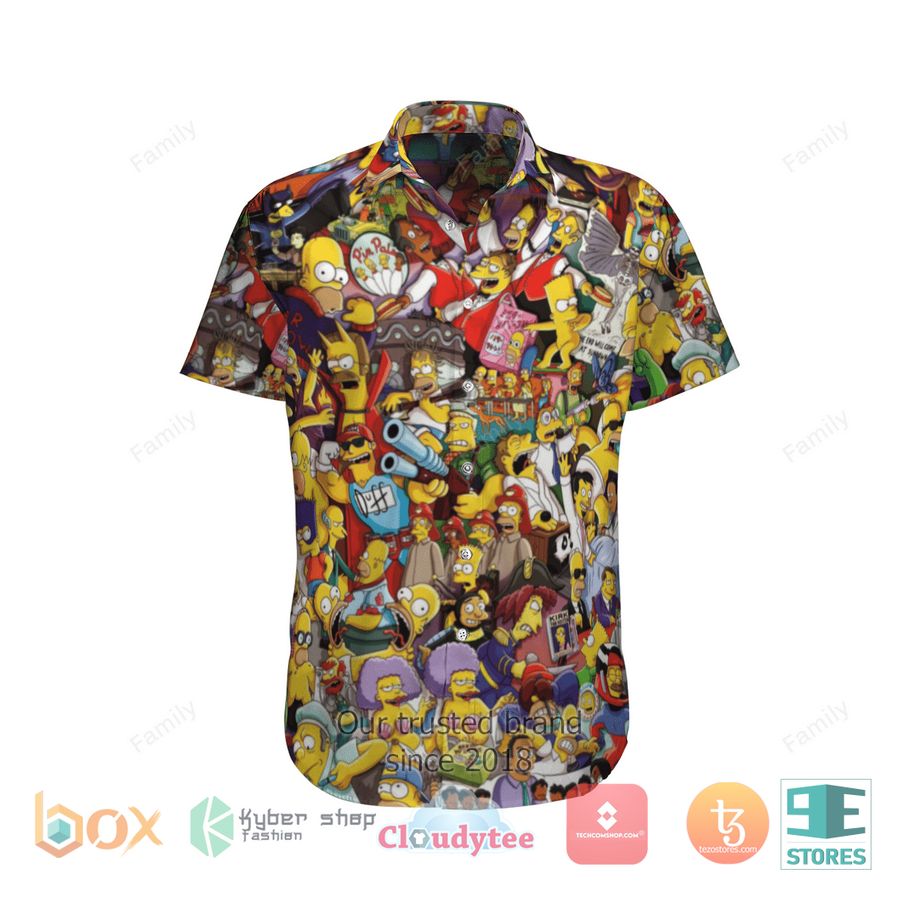 BEST The Simpsons Character Hawaii Shirt 9