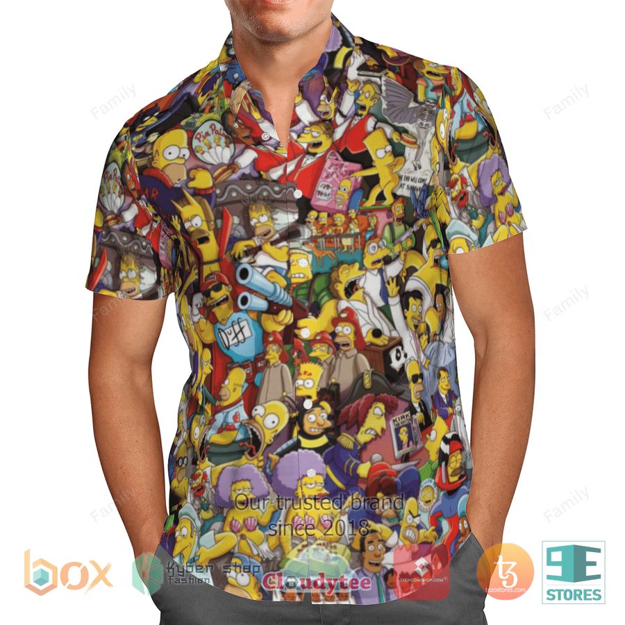 BEST The Simpsons Character Hawaii Shirt 4