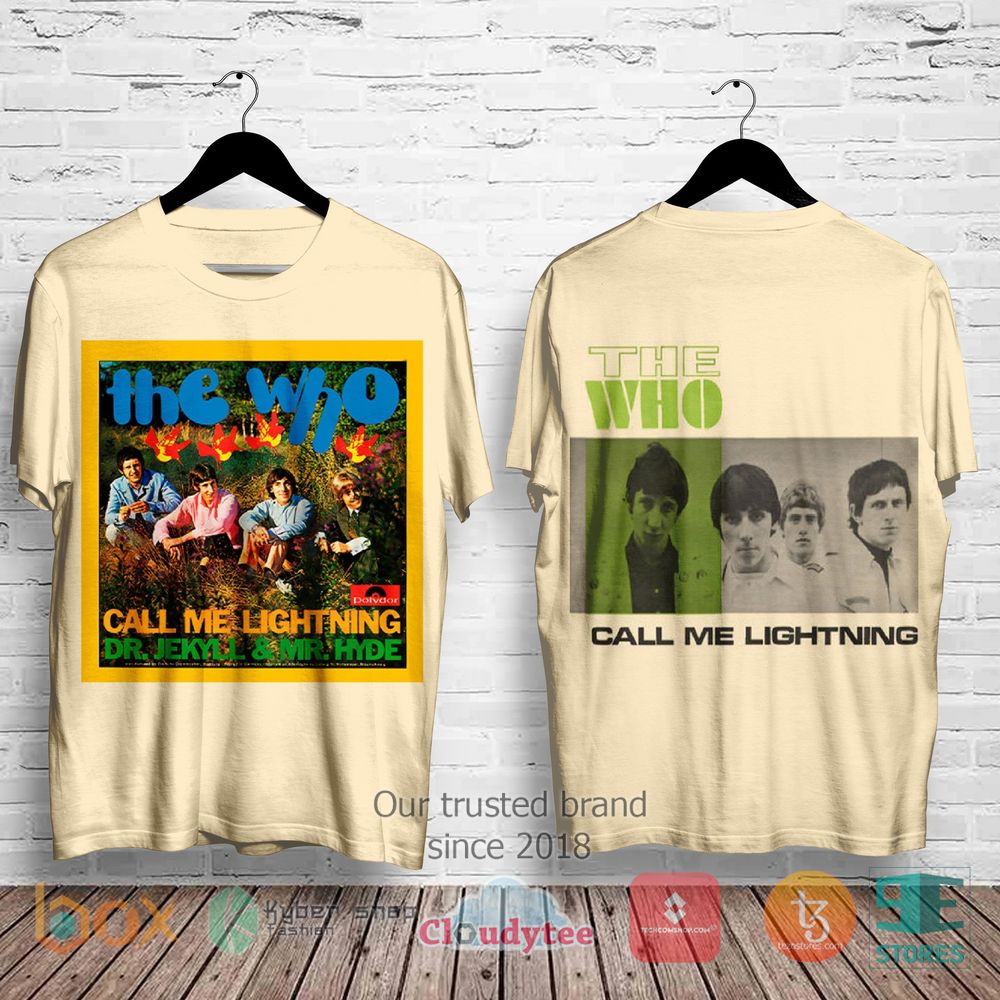 HOT The Who Call Me Lightning Album 3D Shirt 3