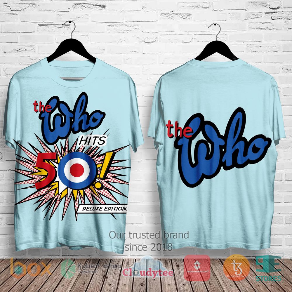 HOT The Who Hits 50 Album 3D Shirt 4
