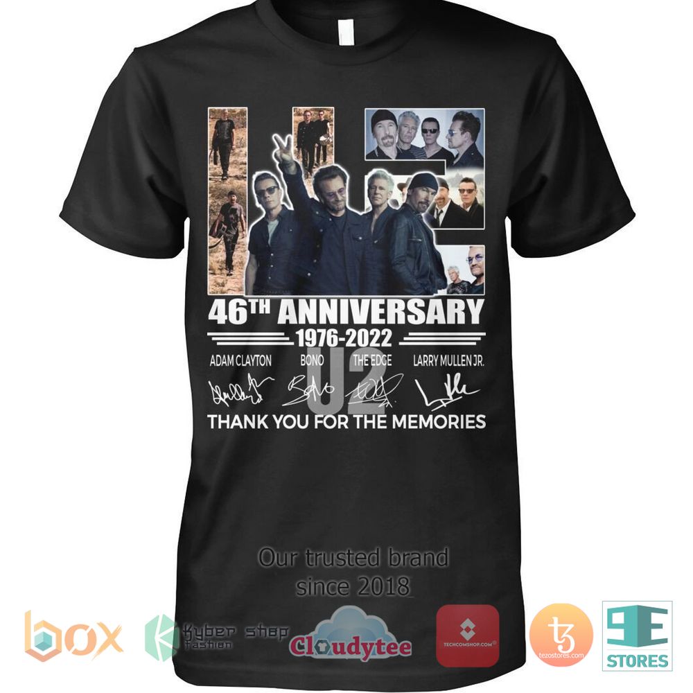 HOT U2-46th Anniversary 1976-2022 Album Hoodie, Shirt 12