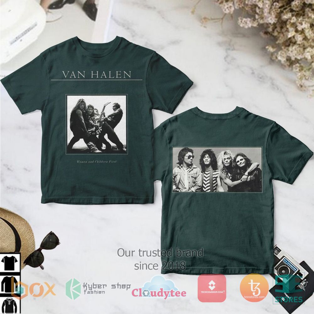 HOT Van Halen Women and children first 3D T-Shirt 2