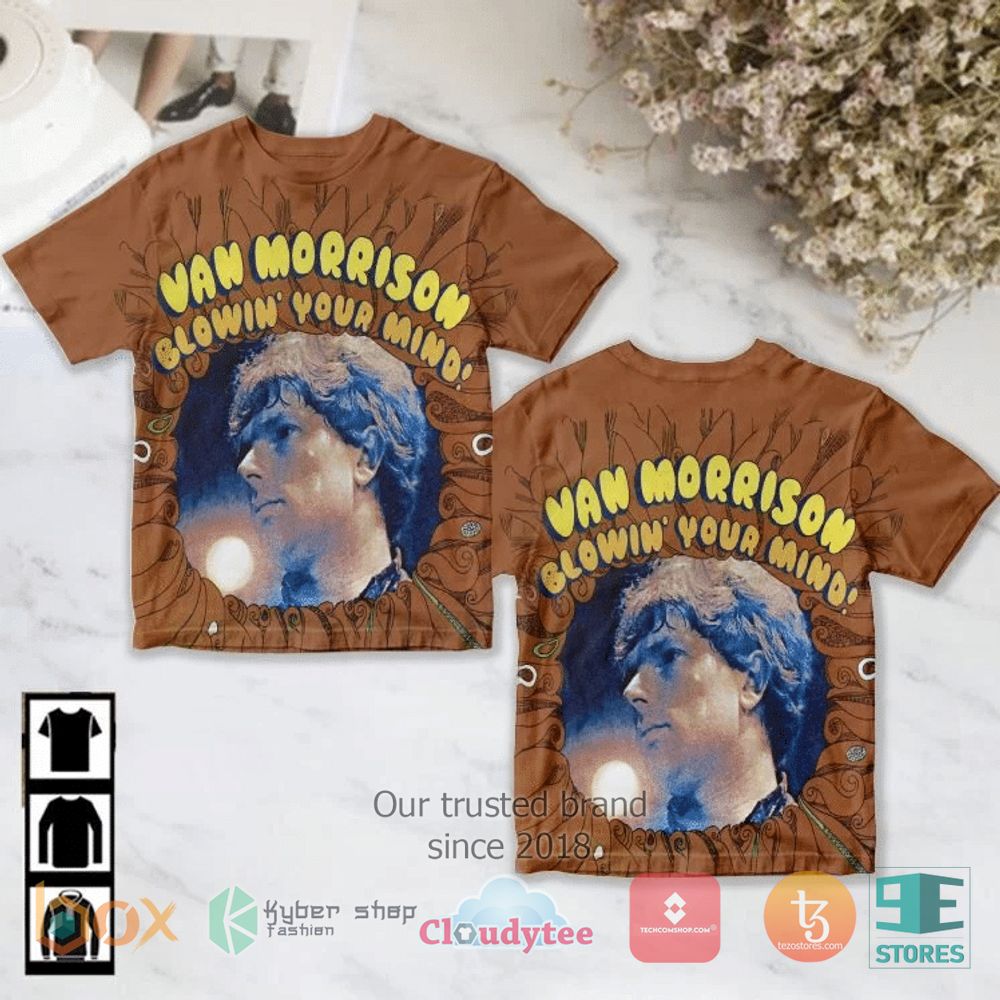 HOT Van Morrison Blowin' Your Mind T-Shirt 3