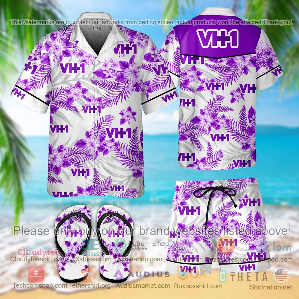 BEST VH1 Hawaiian Shirt, Short 1