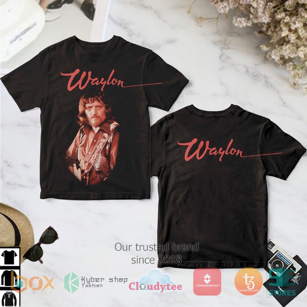 HOT Waylon Jennings I've Always Been Crazy T-Shirt 3