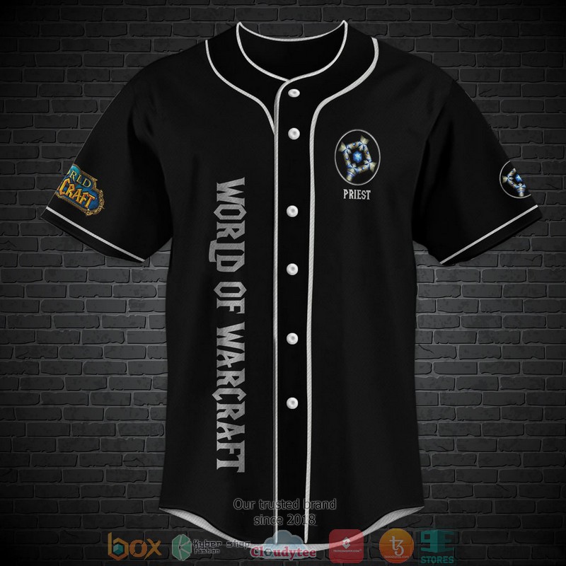 HOT World Of Warcraft Priest Baseball Shirt 5