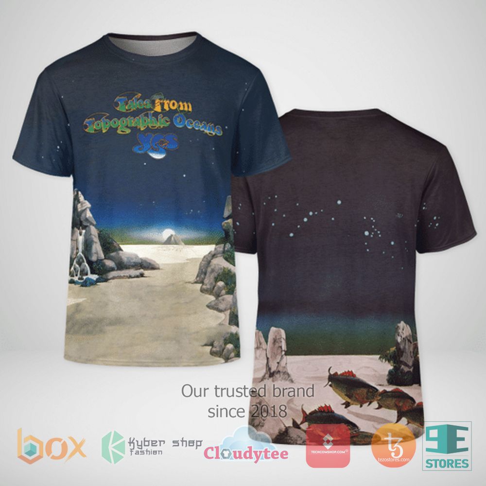 HOT Yes-Tales from Topographic Oceans Album Hoodie, Shirt 2