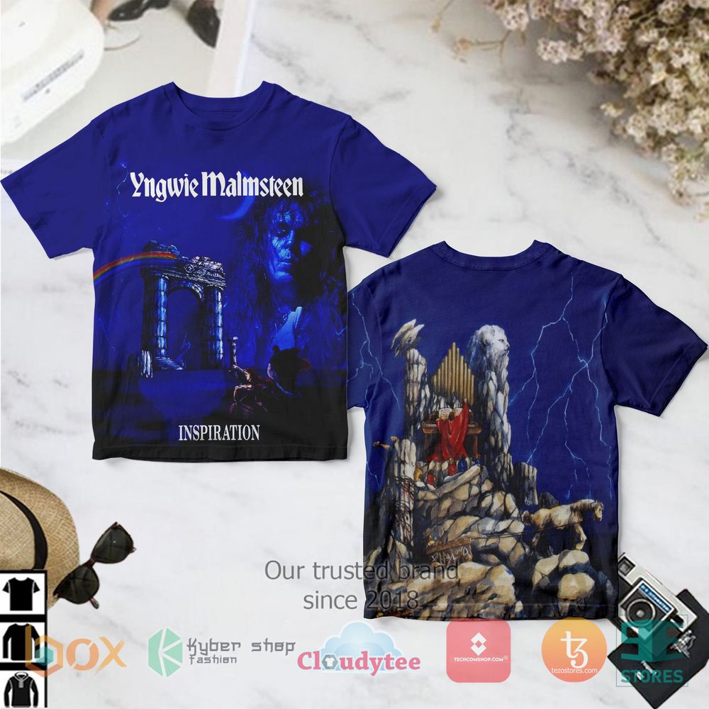 HOT Yngwie Malmsteen Inspiration Album 3D Shirt 3