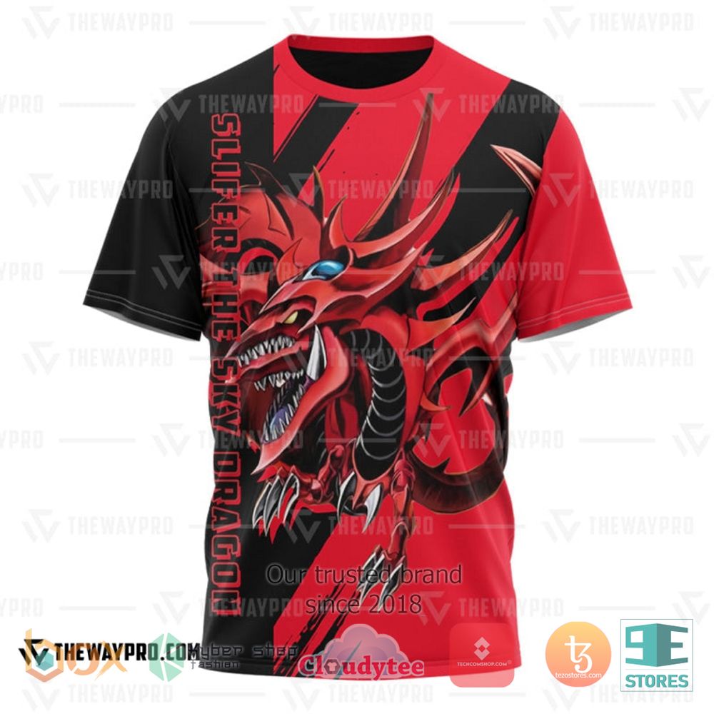 HOT Yu Gi Oh Slifer The Sky Dragon T-Shirt 4