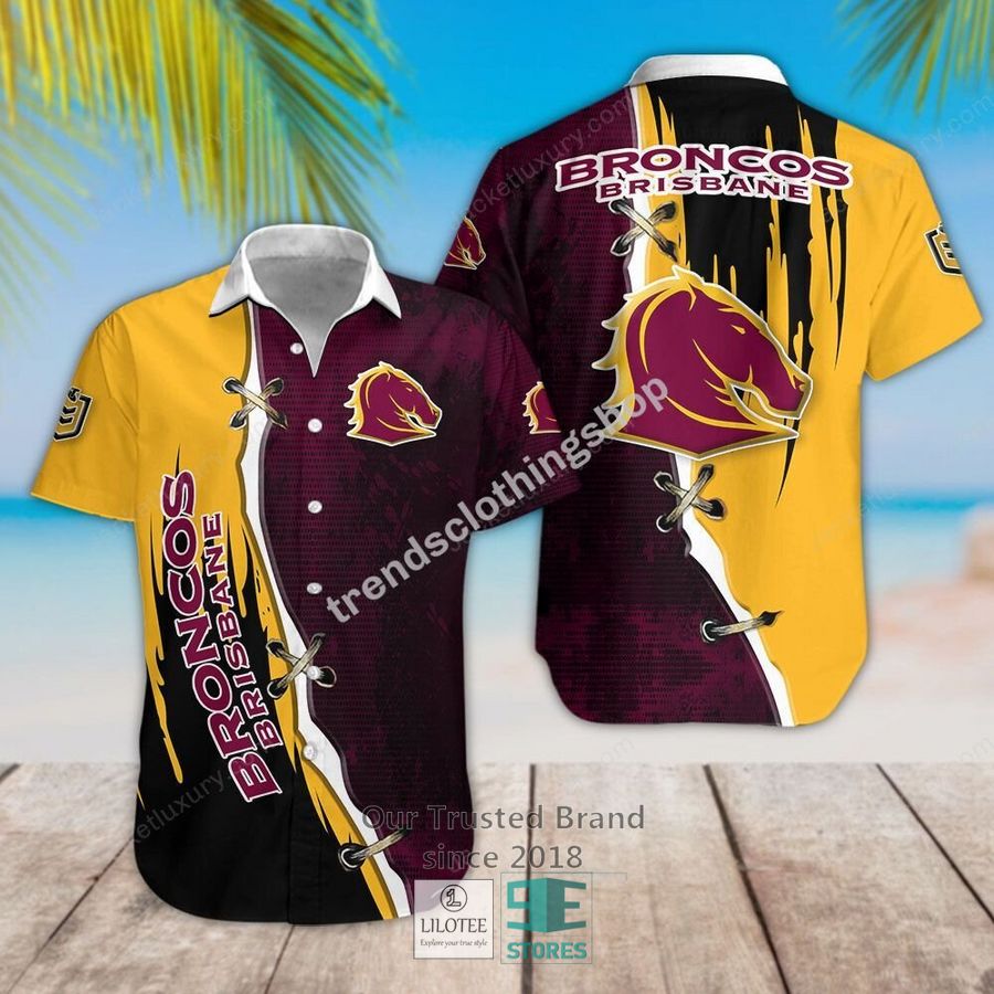 Brisbane Broncos Hawaiian Shirt 3
