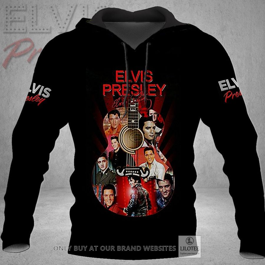 Elvis Presley Guitar 3D Shirt, hoodie 10