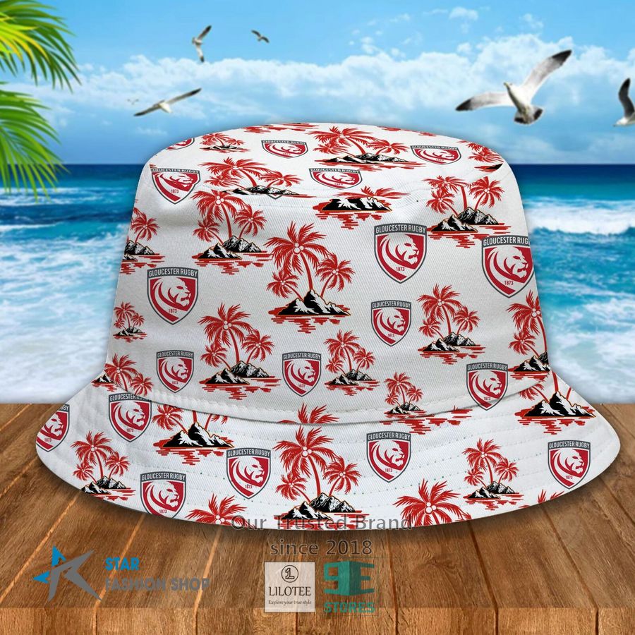 Gloucester Rugby Bucket Hat 2