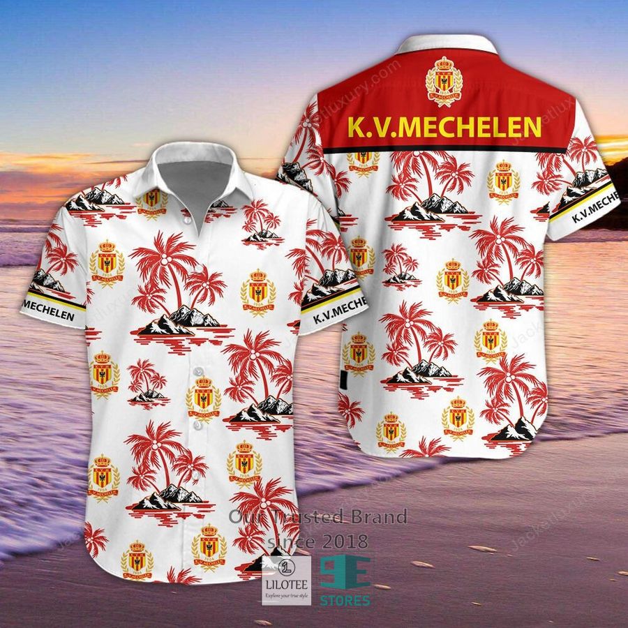 K.V. Mechelen Hawaiian Shirt 3