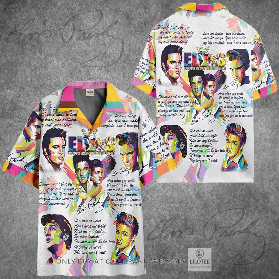 Long Live The King Elvis Presley Hawaiian Shirt 2