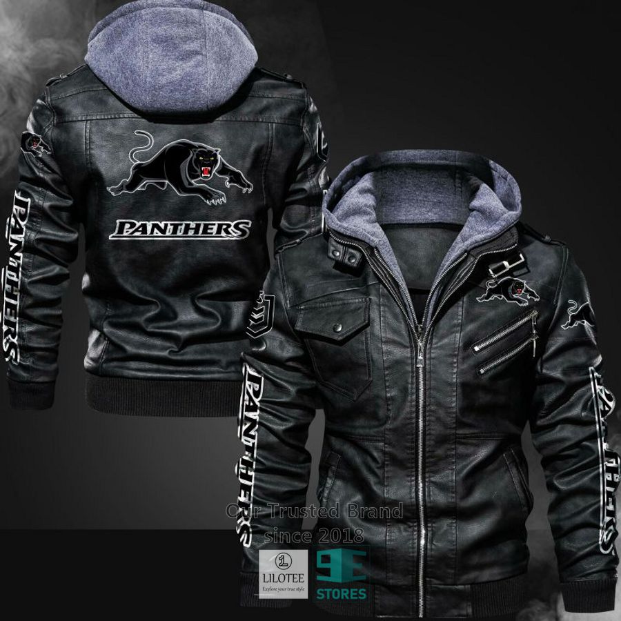 Penrith Panthers Leather Jacket 5