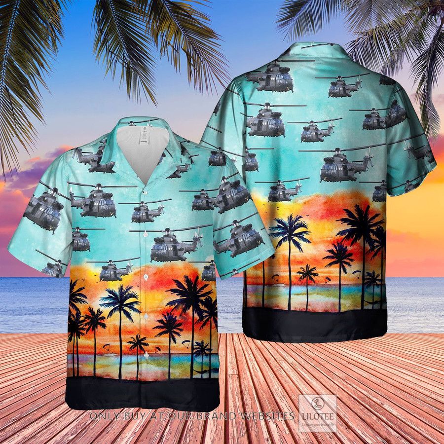 RAF The Puma HC Mk2 Hawaiian Shirt, Beach Shorts 9