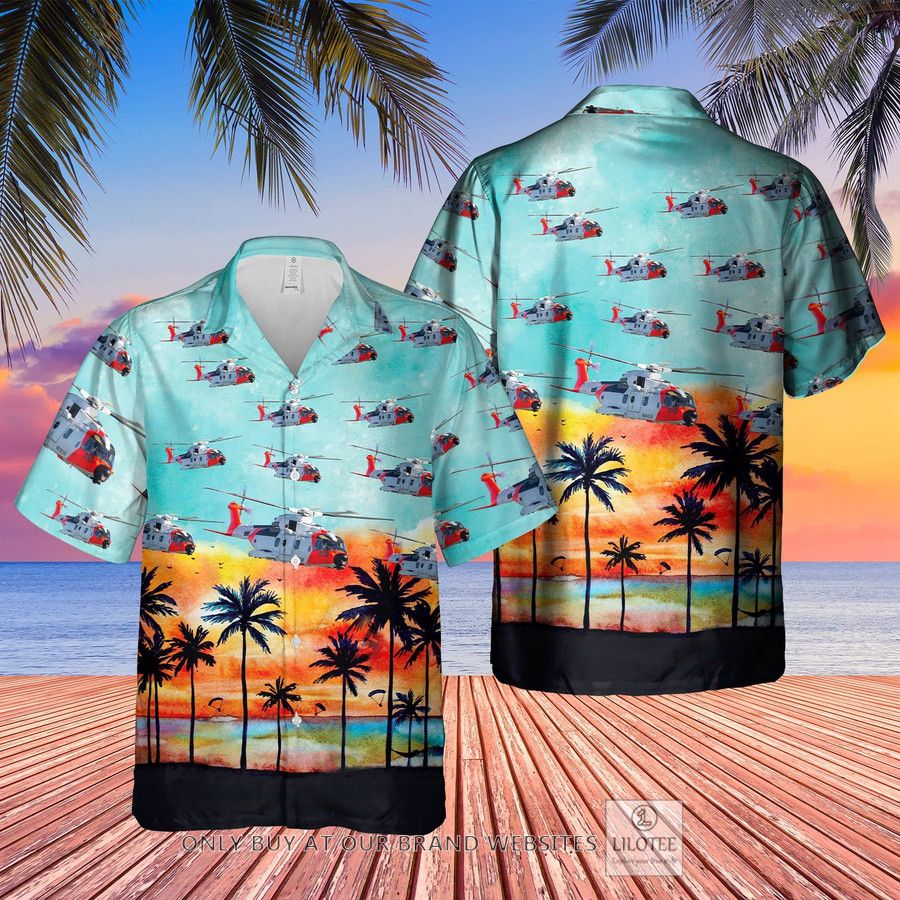 RNoAF Leonardo AW101 SAR Hawaiian Shirt 5