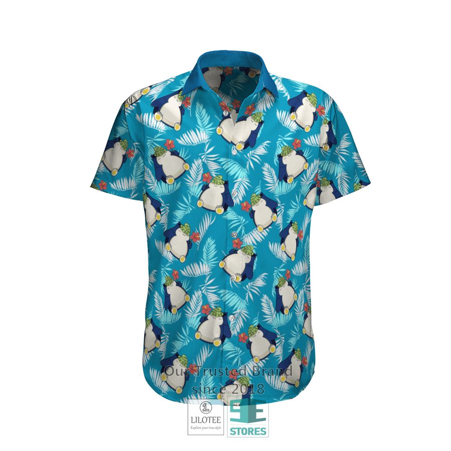 Snorlax Tropical Hawaiian Shirt, Short 13