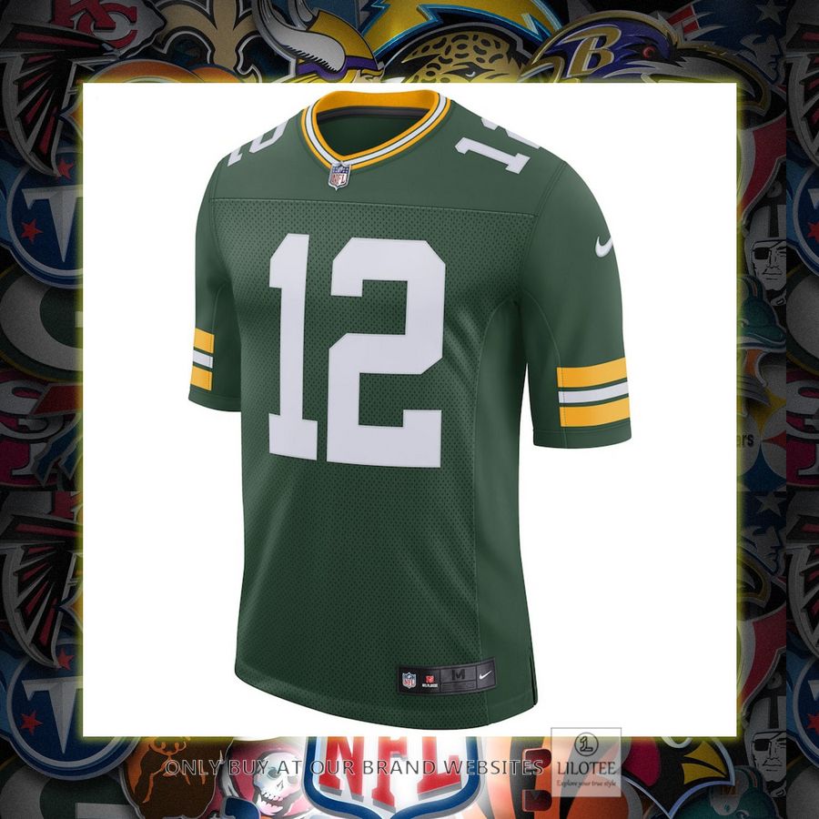 Aaron Rodgers Green Bay Packers Nike Classic Player Green Football Jersey 7
