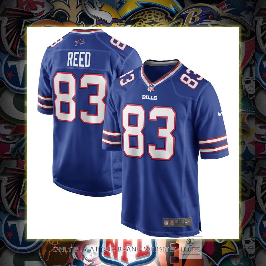 Andre Reed Buffalo Bills Nike Game Retired Player Royal Football Jersey 6