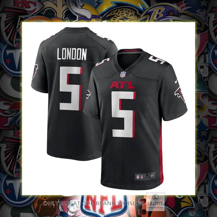 Drake London Atlanta Falcons Nike 2022 Nfl Draft First Round Pick Game Black Football Jersey 6