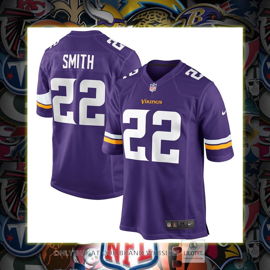 Harrison Smith Minnesota Vikings Nike Purple Football Jersey 2
