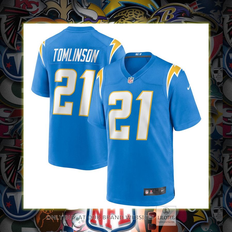 Ladainian Tomlinson Los Angeles Chargers Nike Game Retired Player Powder Blue Football Jersey 7